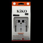 Wholesale KIK 355 Stereo Earphone Headset with Mic and Volume Control (Black)